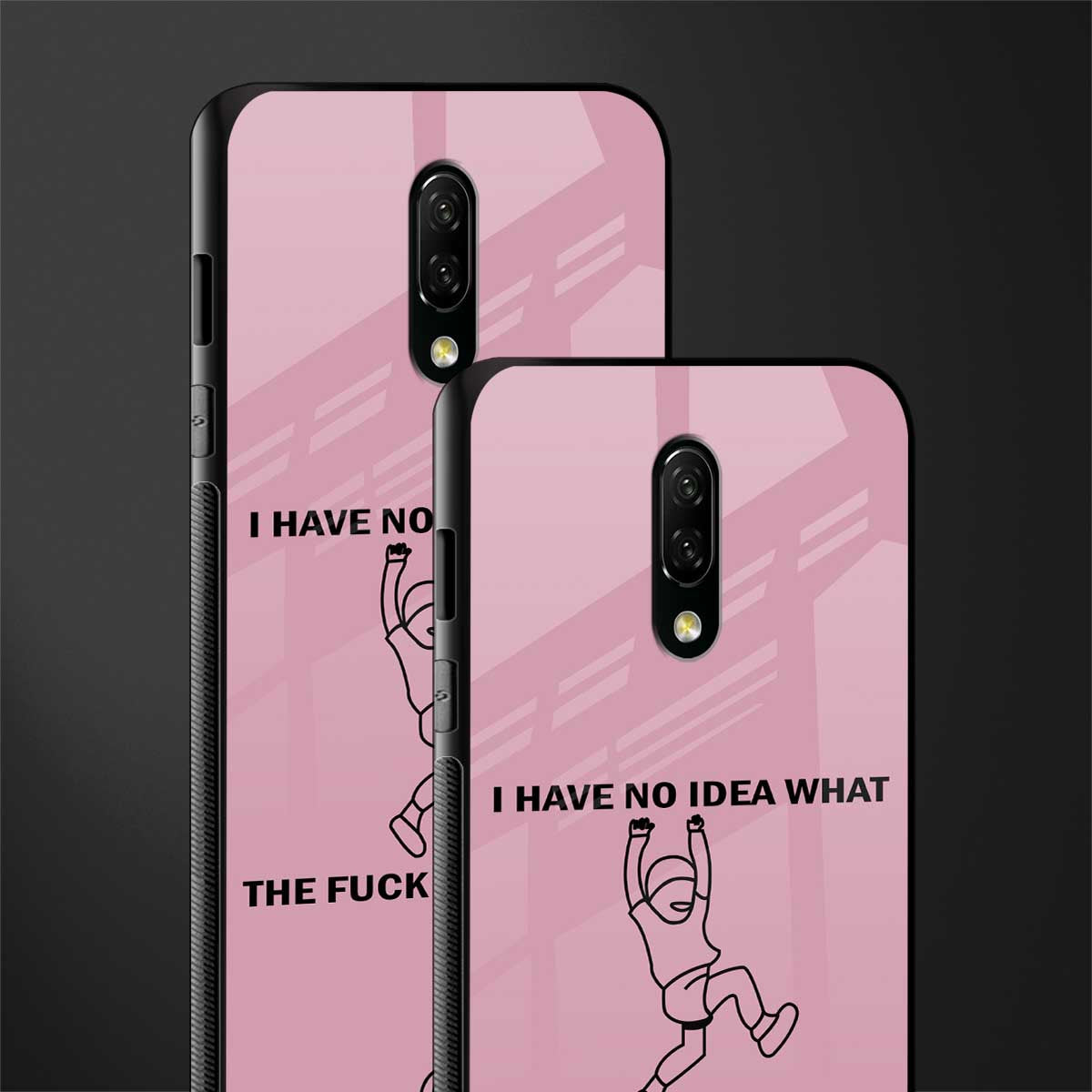 i have no idea glass case for oneplus 7 image-2