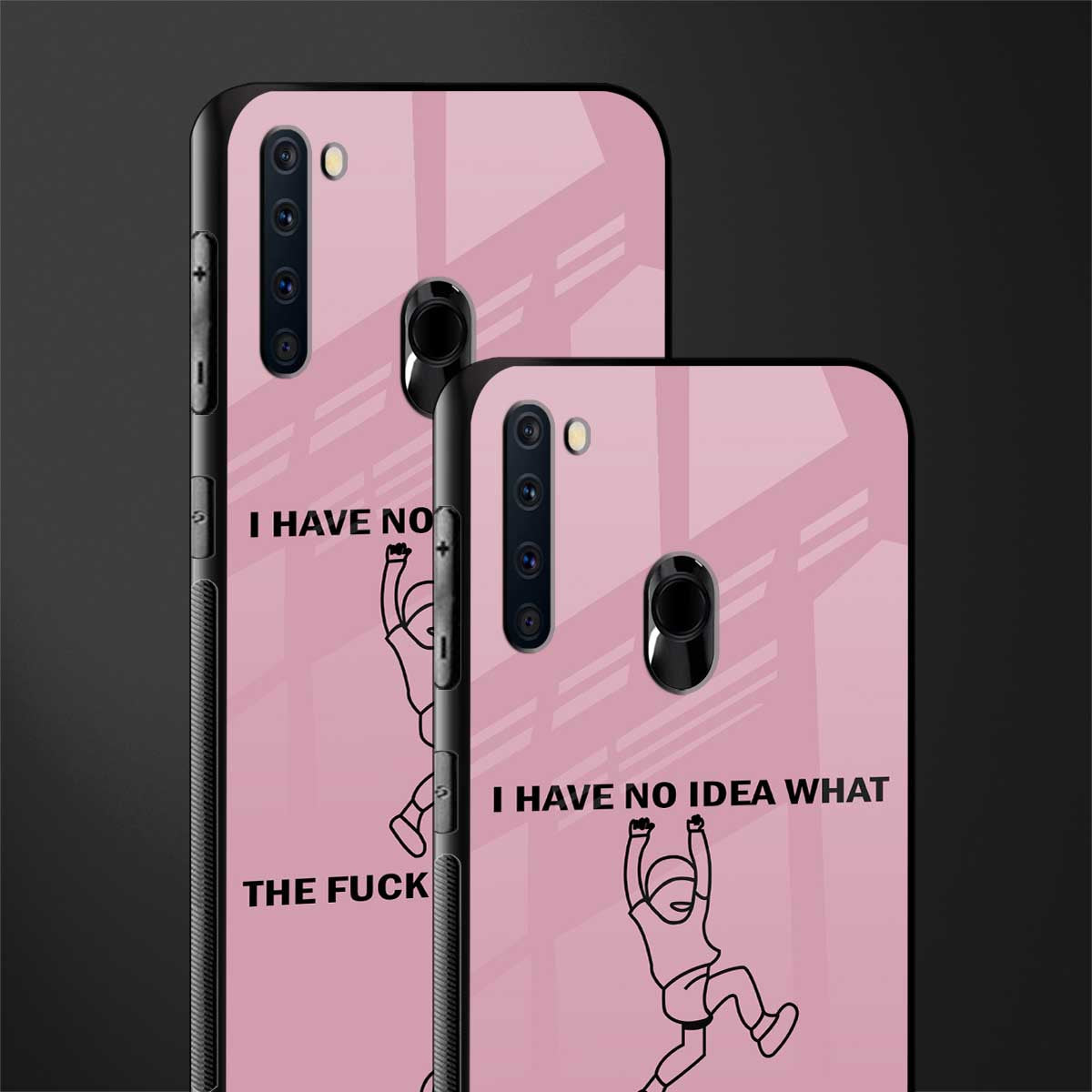 i have no idea glass case for samsung a21 image-2