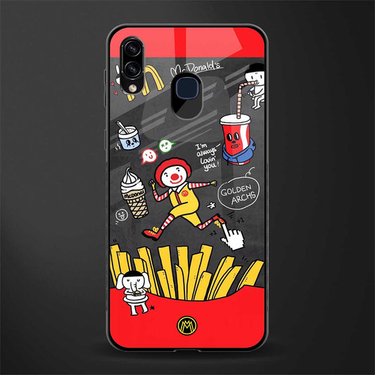 i'm always lovin' you glass case for samsung galaxy a30 image