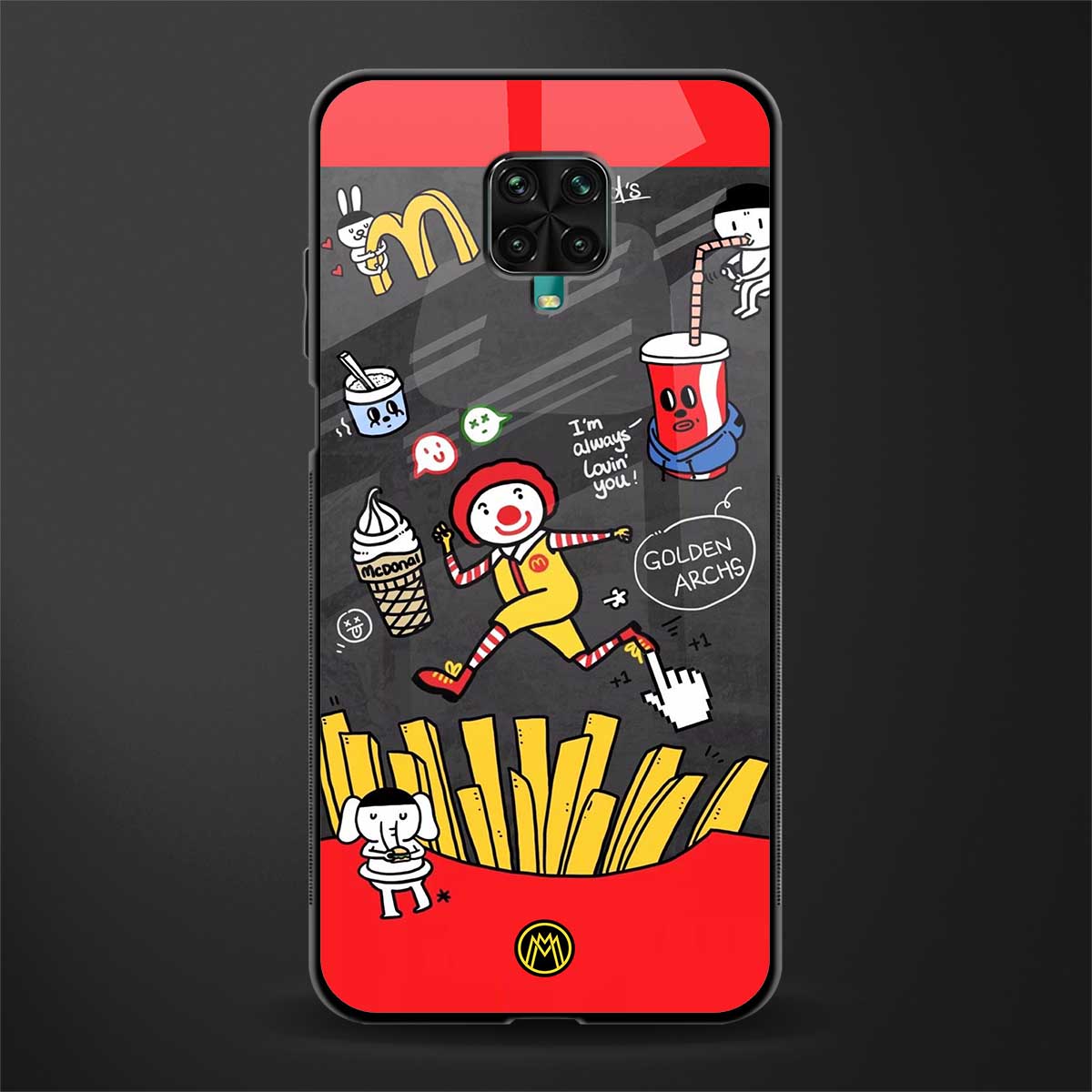 i'm always lovin' you glass case for poco m2 pro image