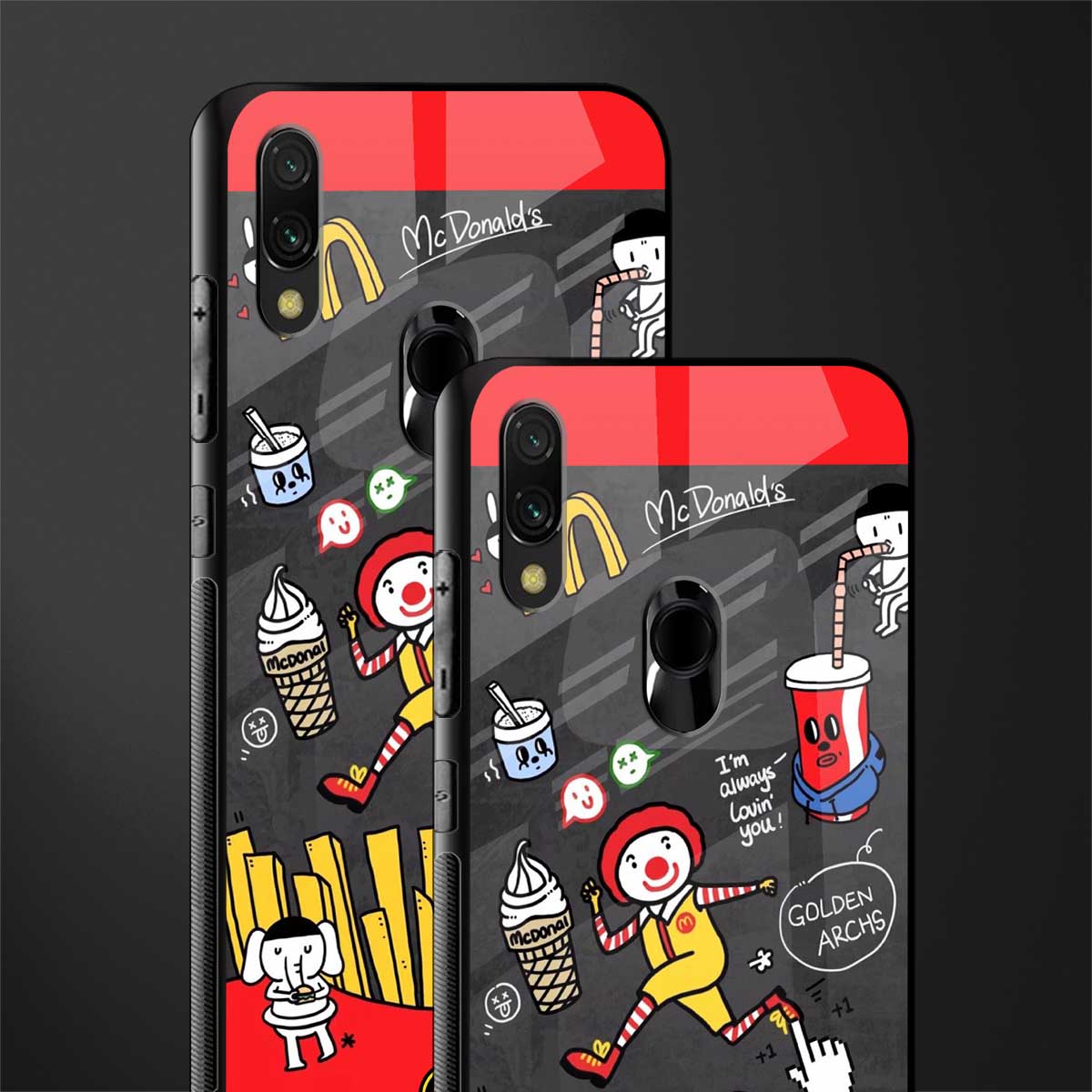 i'm always lovin' you glass case for redmi y3 image-2