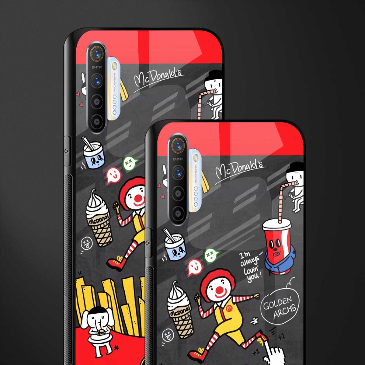 i'm always lovin' you glass case for realme x2 image-2