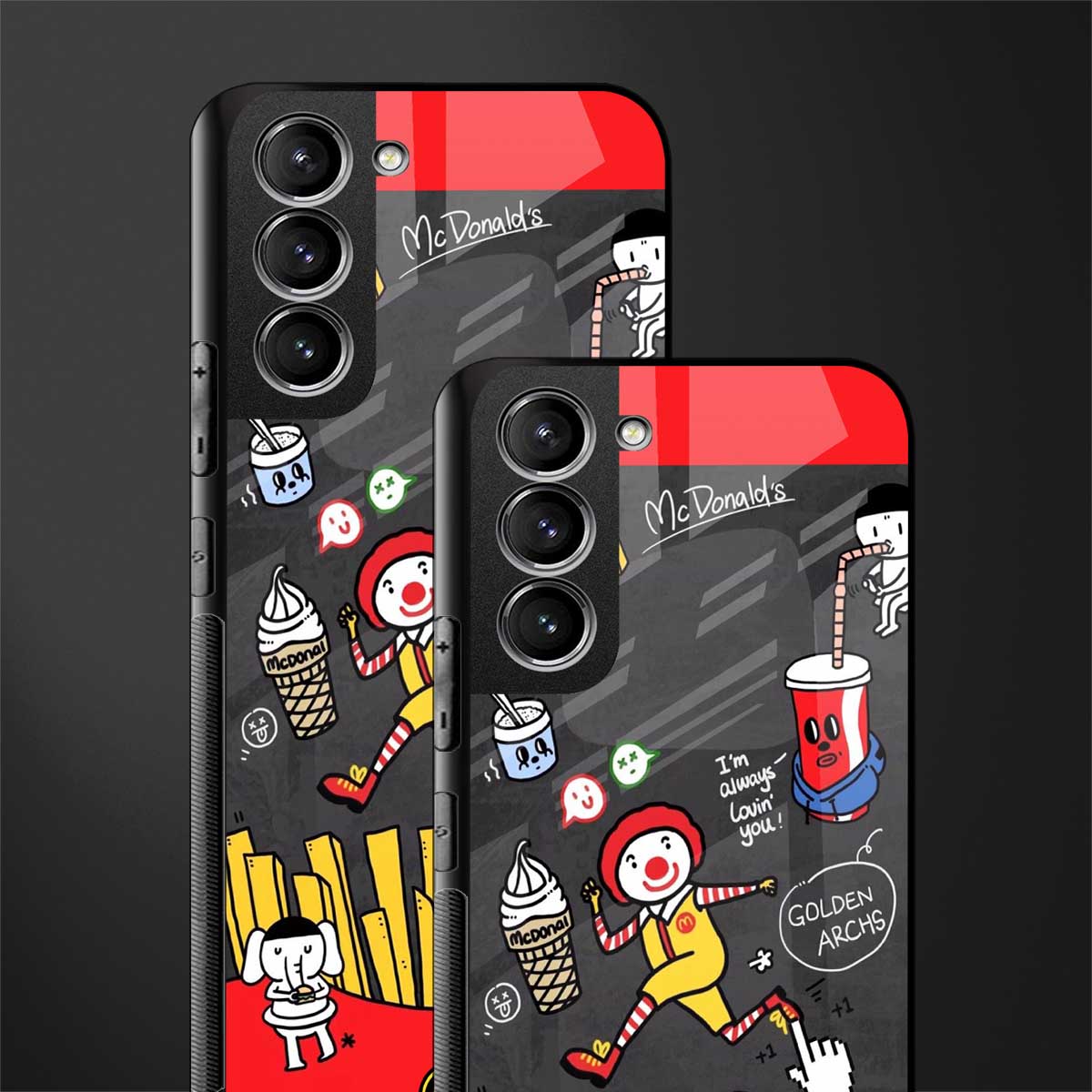 i'm always lovin' you glass case for samsung galaxy s22 5g image-2