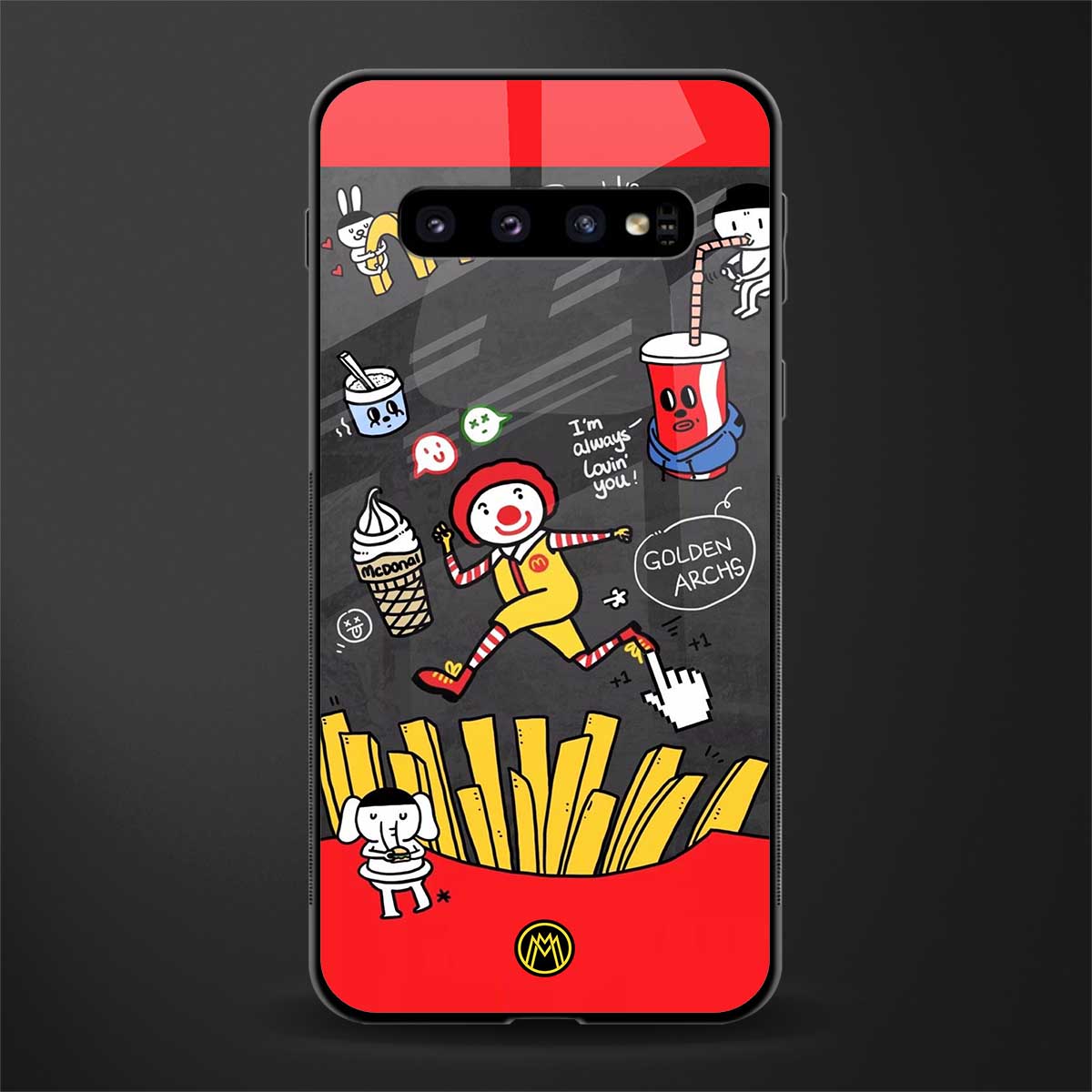 i'm always lovin' you glass case for samsung galaxy s10 plus image