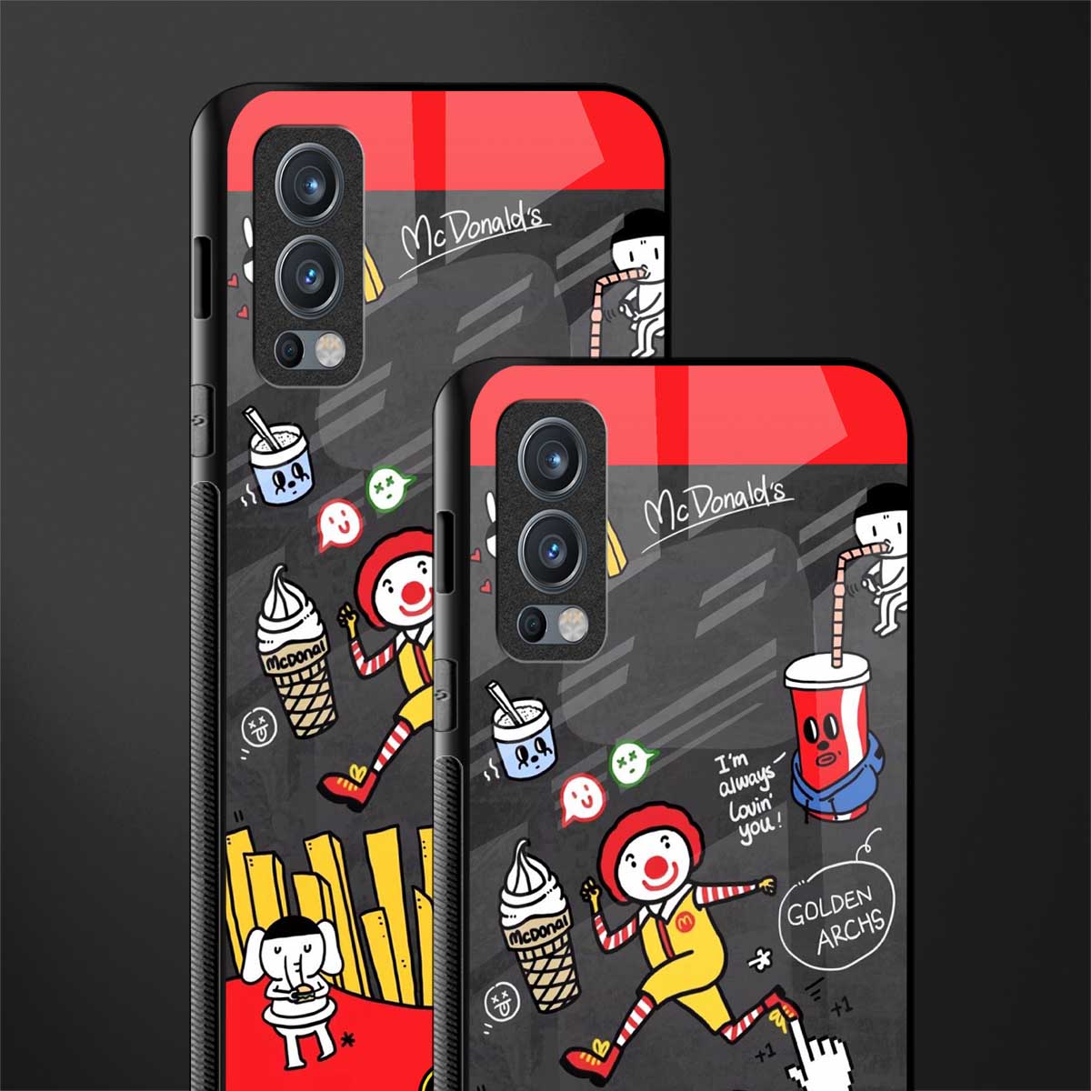 i'm always lovin' you glass case for oneplus nord 2 5g image-2