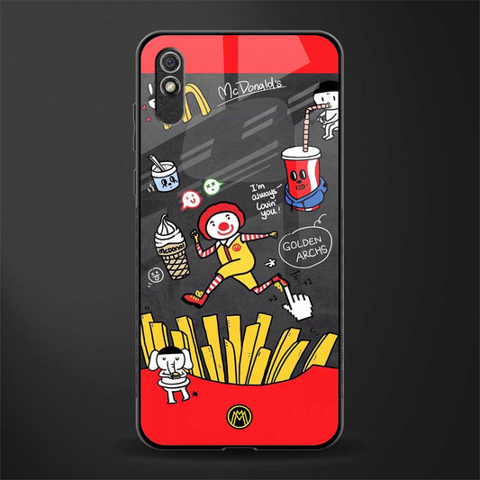 i'm always lovin' you glass case for redmi 9a image