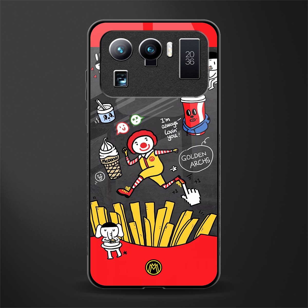 i'm always lovin' you glass case for mi 11 ultra 5g image