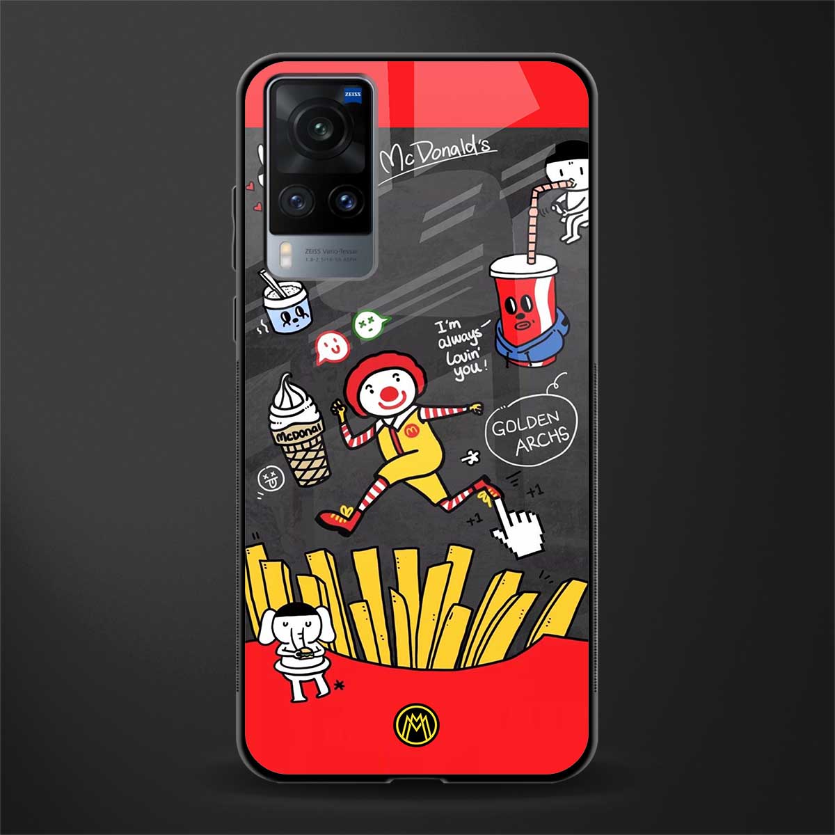 i'm always lovin' you glass case for vivo x60 image