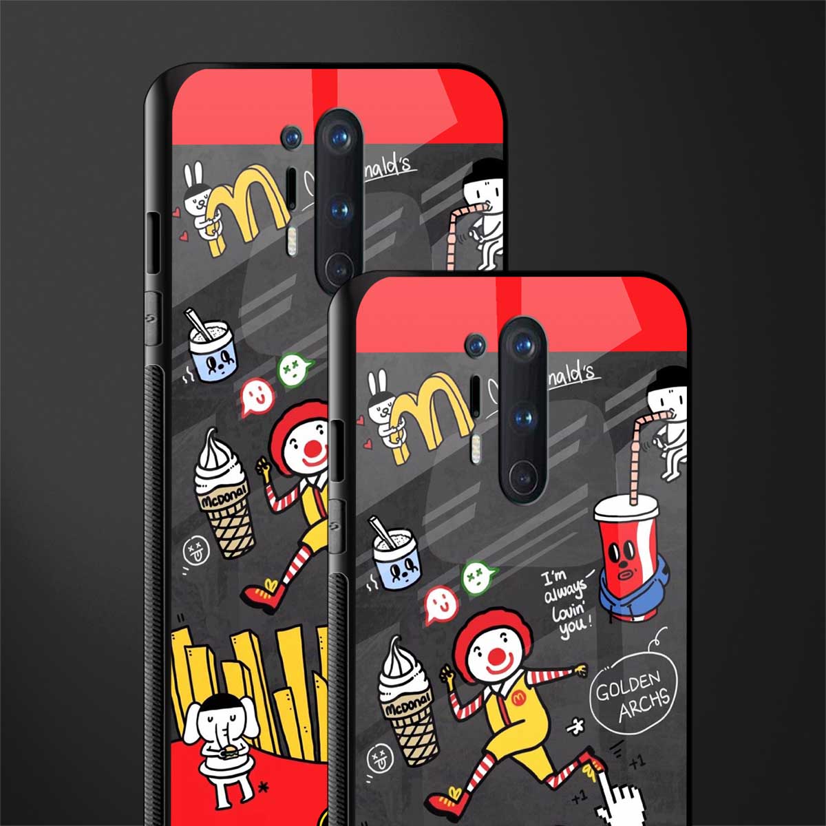 i'm always lovin' you glass case for oneplus 8 pro image-2