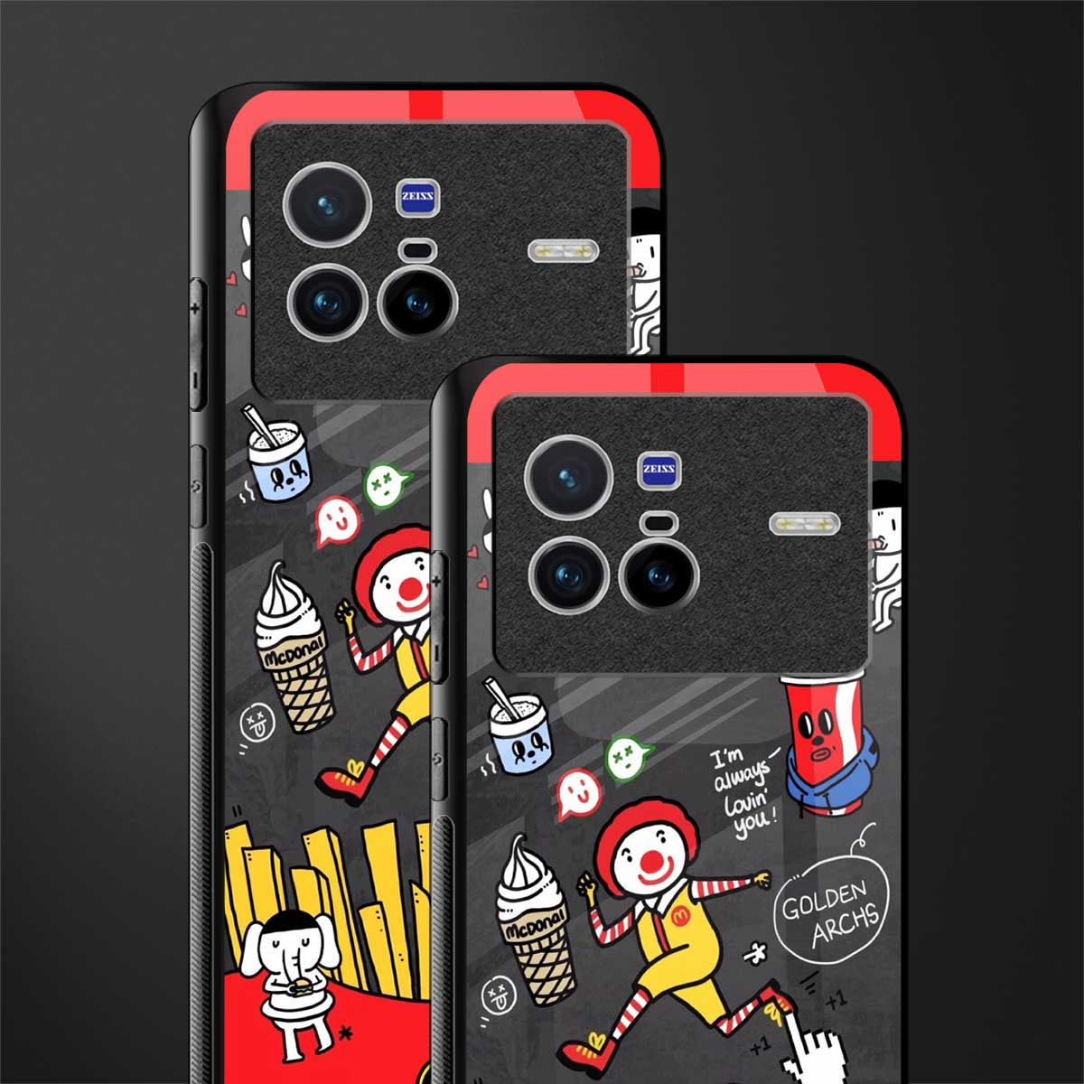 i'm always lovin' you glass case for vivo x80 image-2