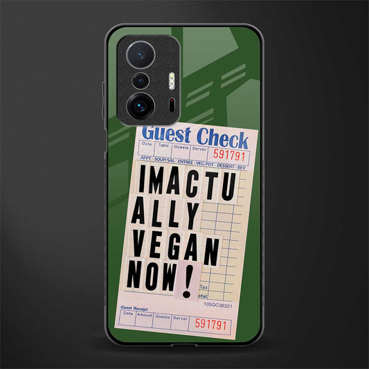 i'm vegan glass case for mi 11t pro 5g image