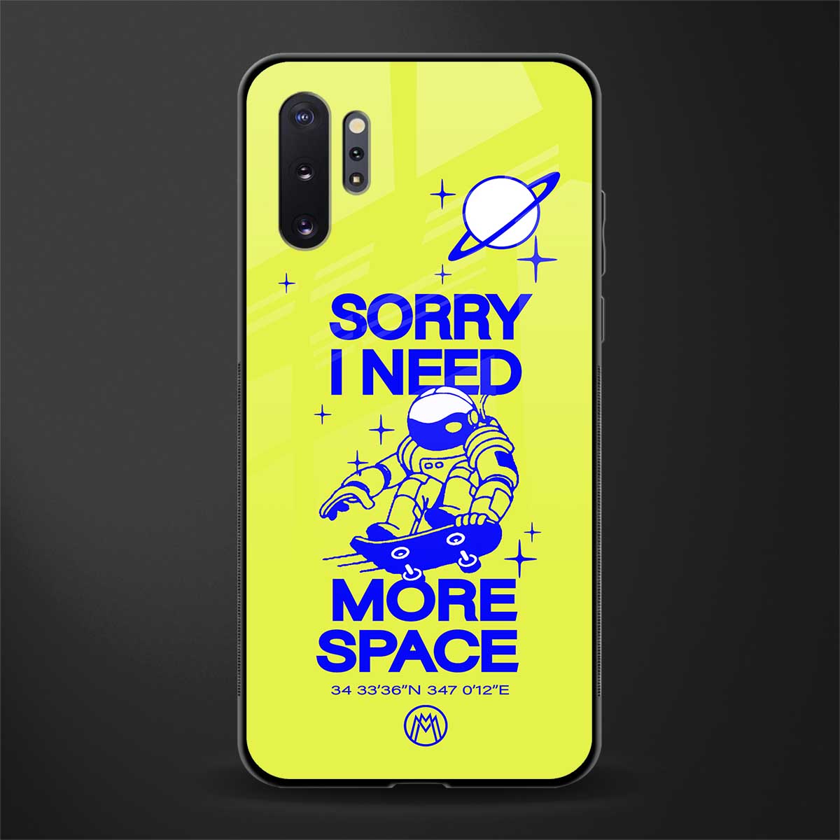 i need more space glass case for samsung galaxy note 10 plus image