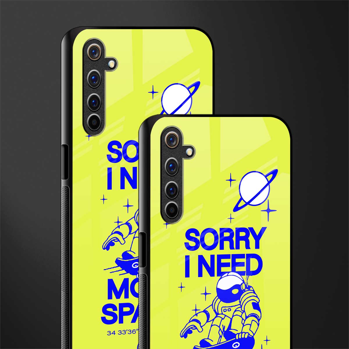 i need more space glass case for realme 6i image-2