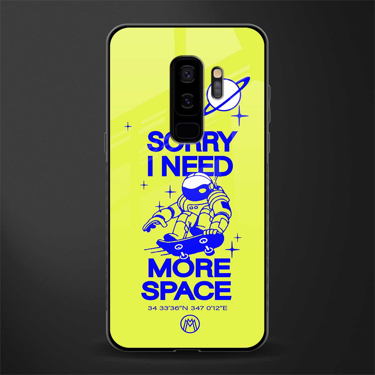i need more space glass case for samsung galaxy s9 plus image