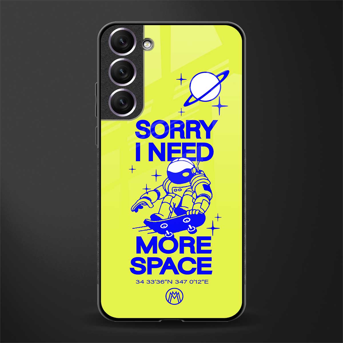 i need more space glass case for samsung galaxy s21 image