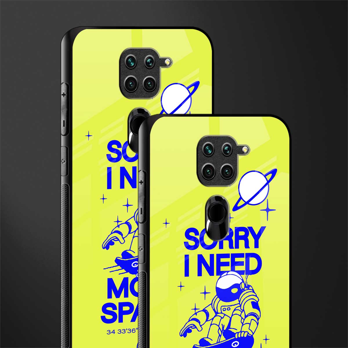 i need more space glass case for redmi note 9 image-2