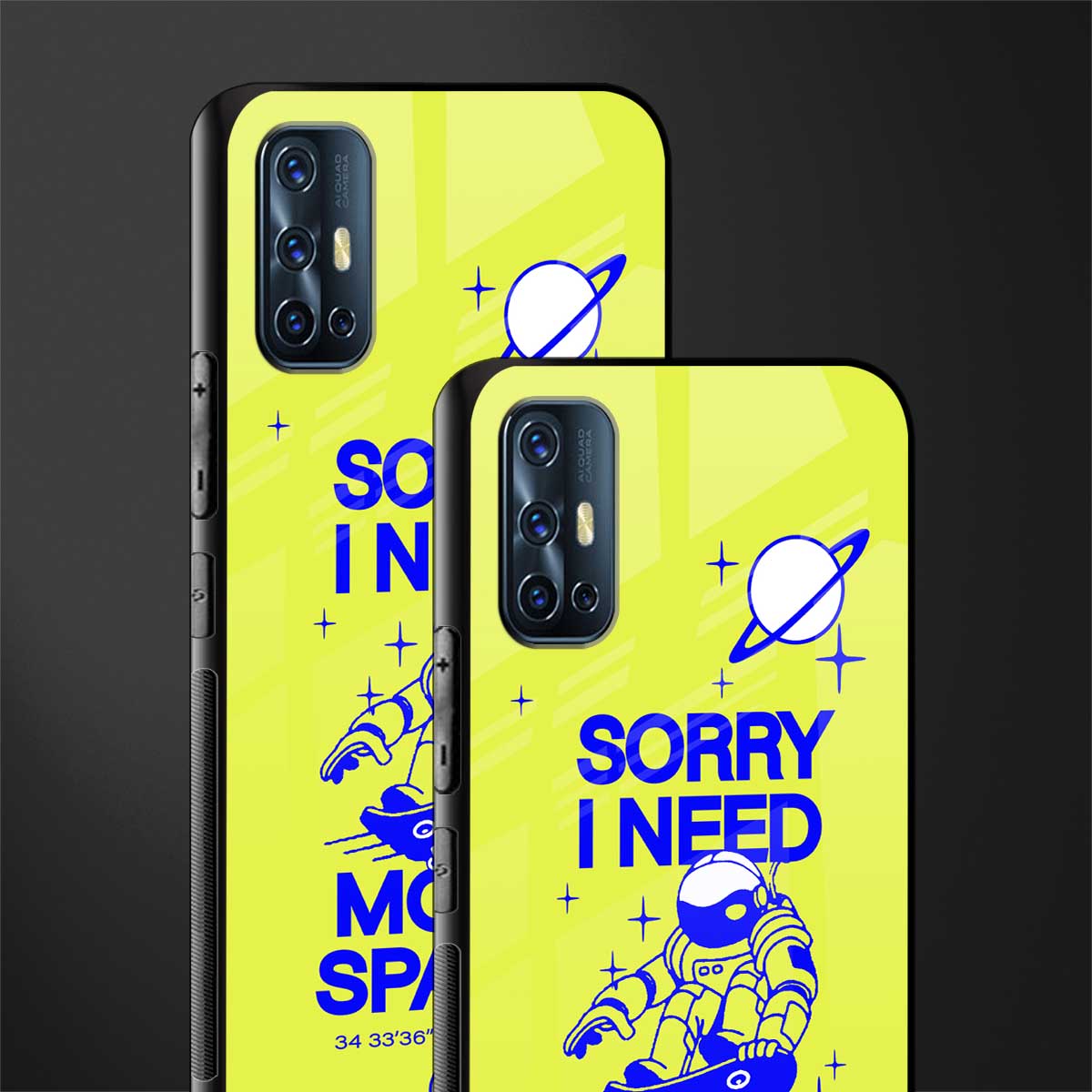 i need more space glass case for vivo v17 image-2