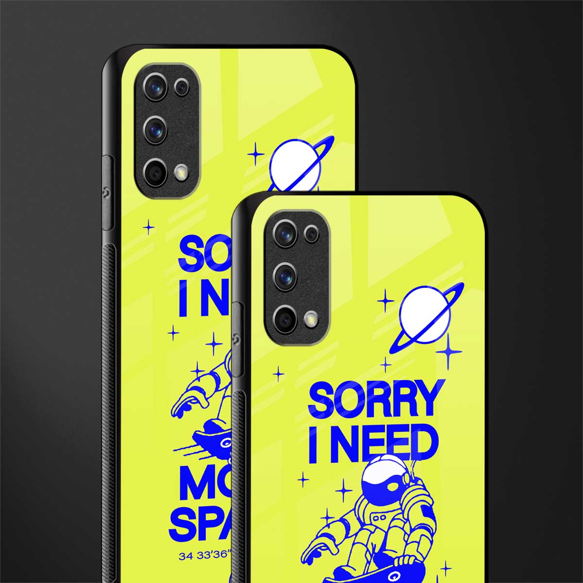 i need more space glass case for realme 7 pro image-2