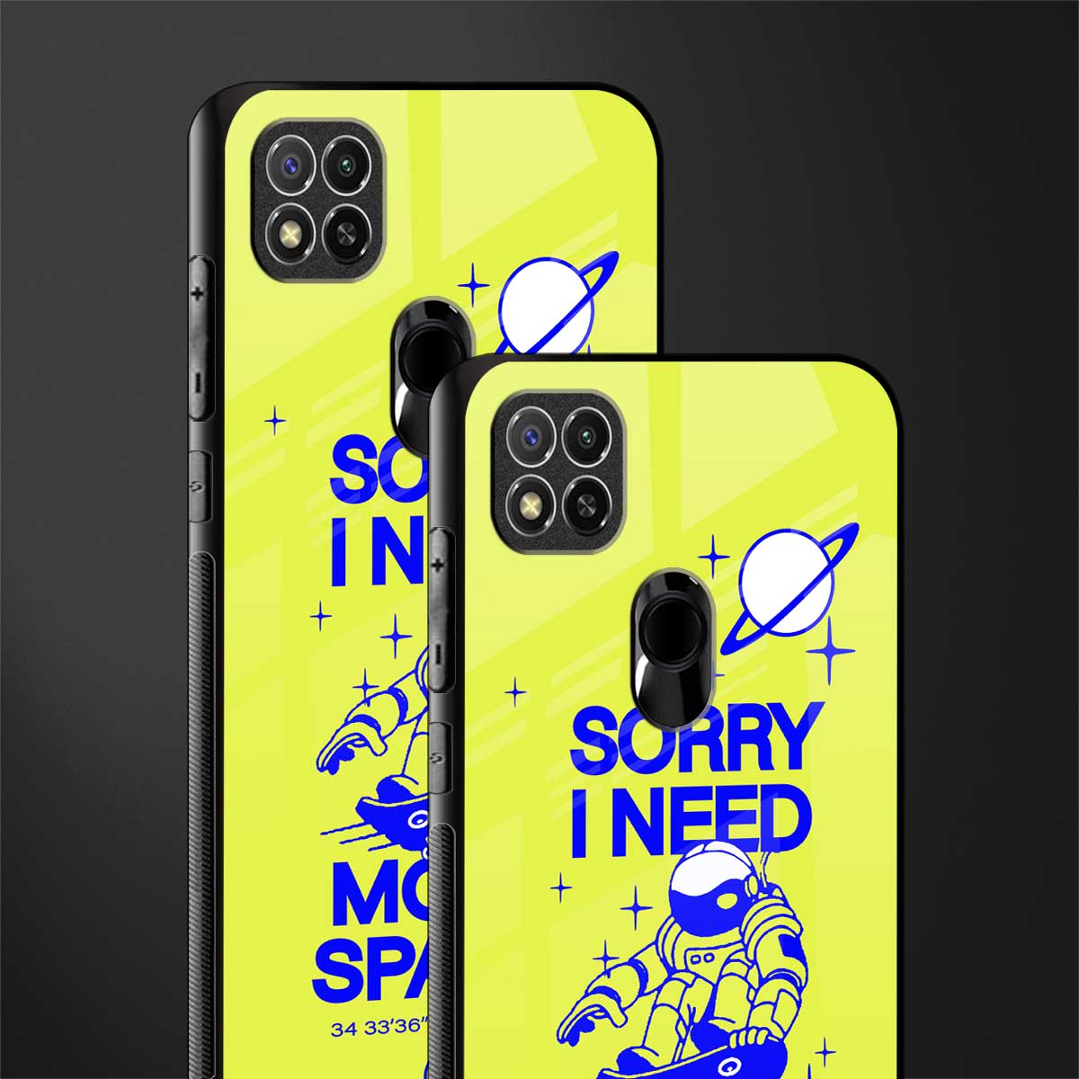 i need more space glass case for redmi 9 image-2