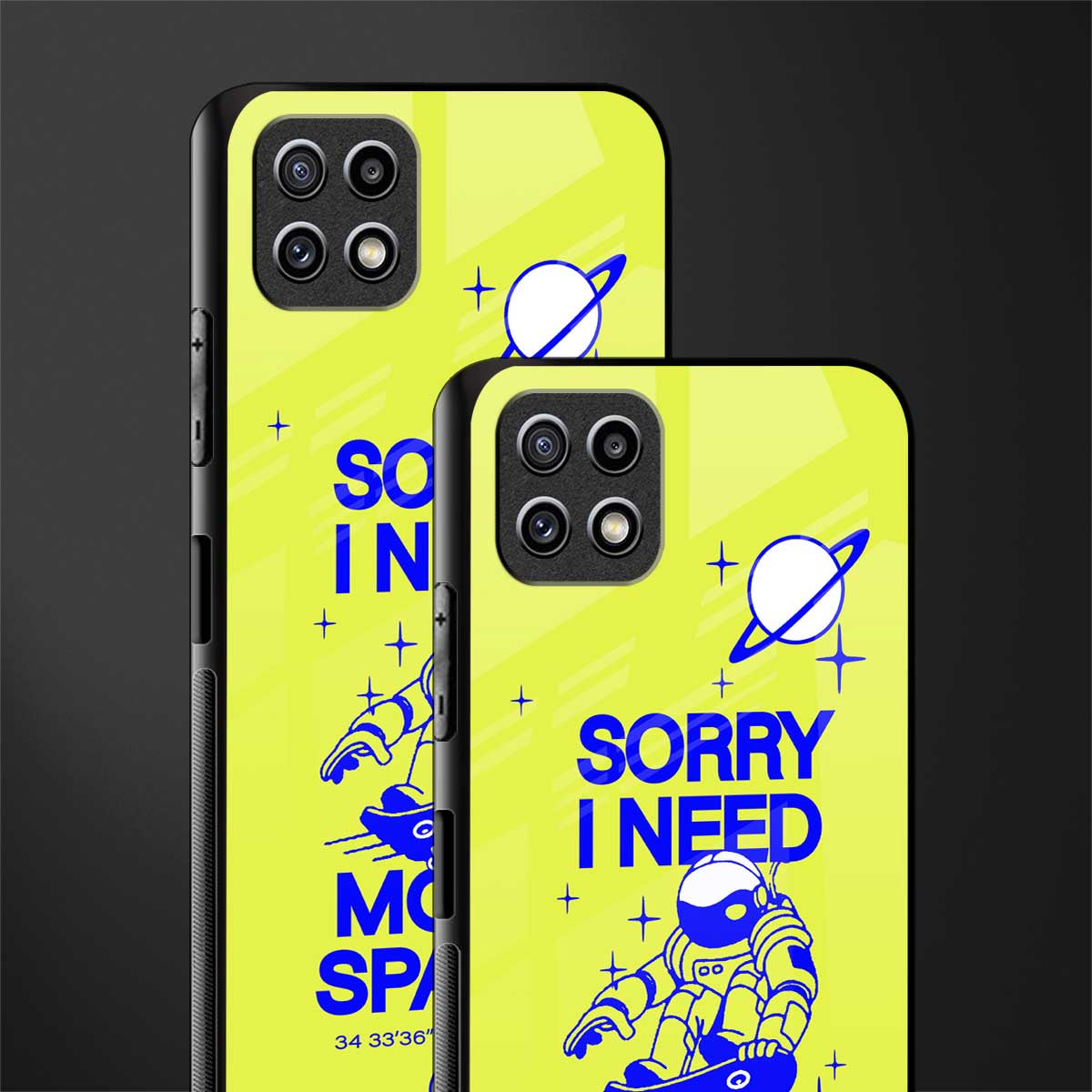 i need more space glass case for samsung galaxy a22 5g image-2