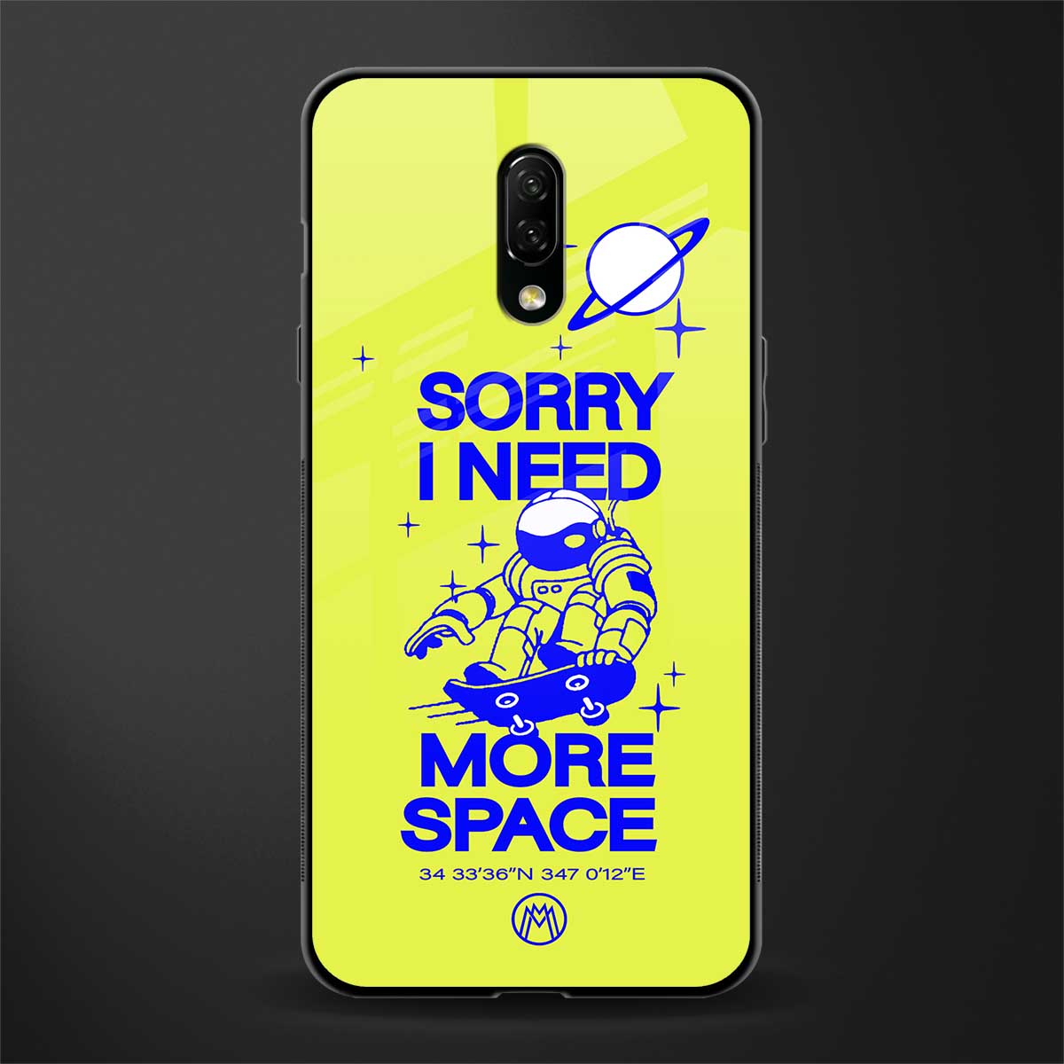 i need more space glass case for oneplus 7 image