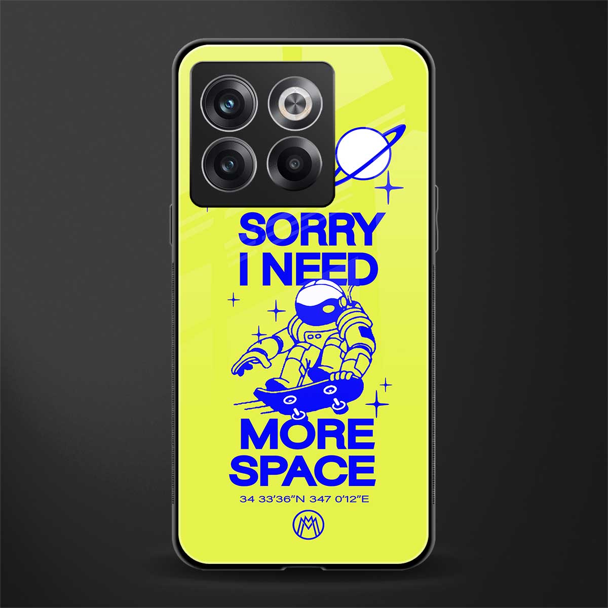i need more space back phone cover | glass case for oneplus 10t