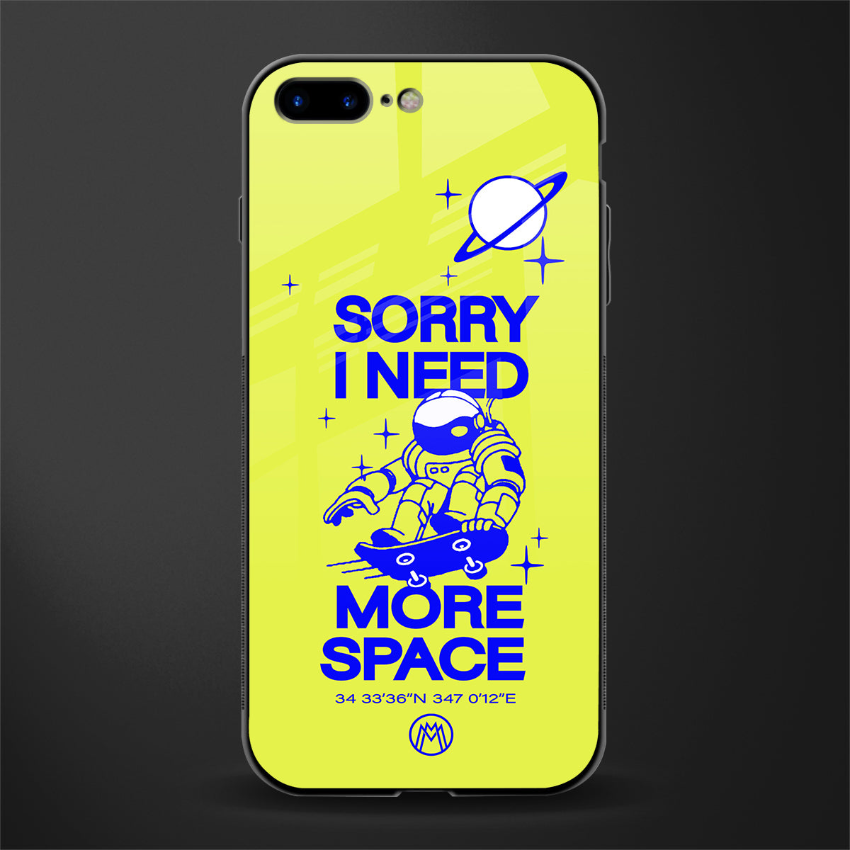 i need more space glass case for iphone 7 plus image