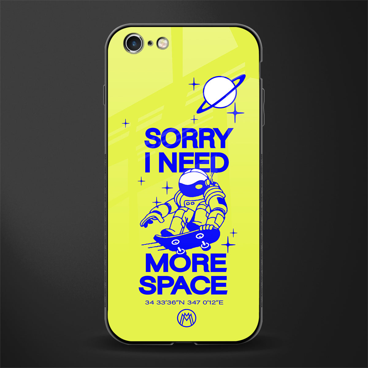 i need more space glass case for iphone 6 image