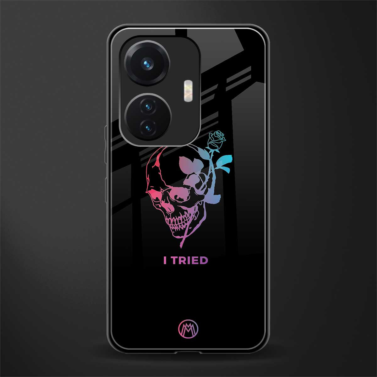 i tried back phone cover | glass case for vivo t1 44w 4g