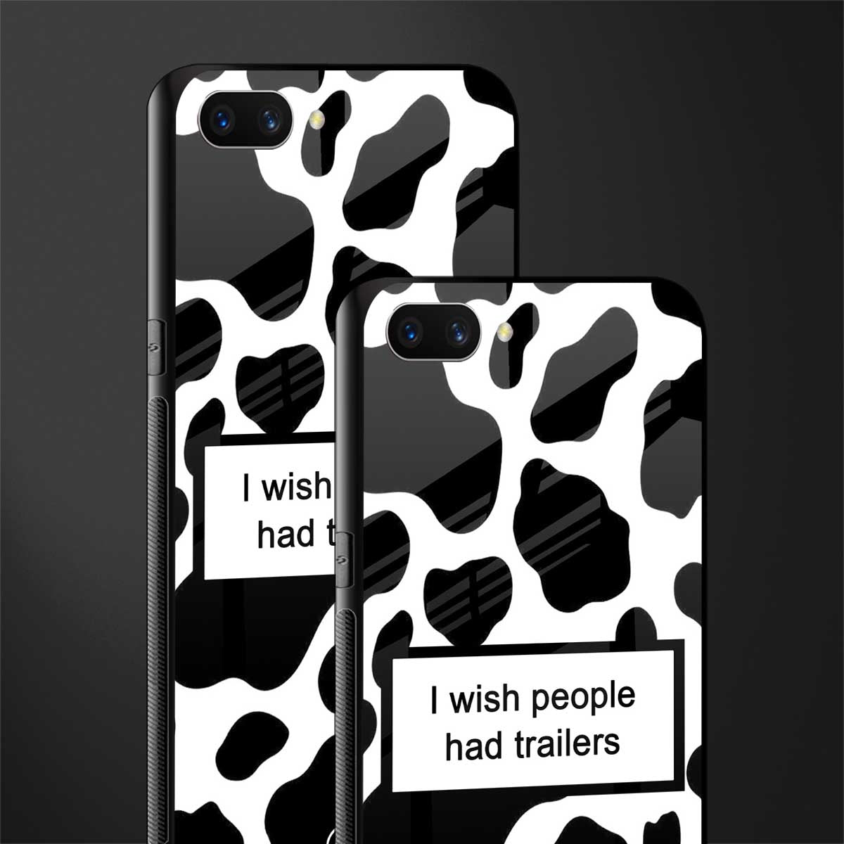 i wish people had trailers glass case for realme c1 image-2