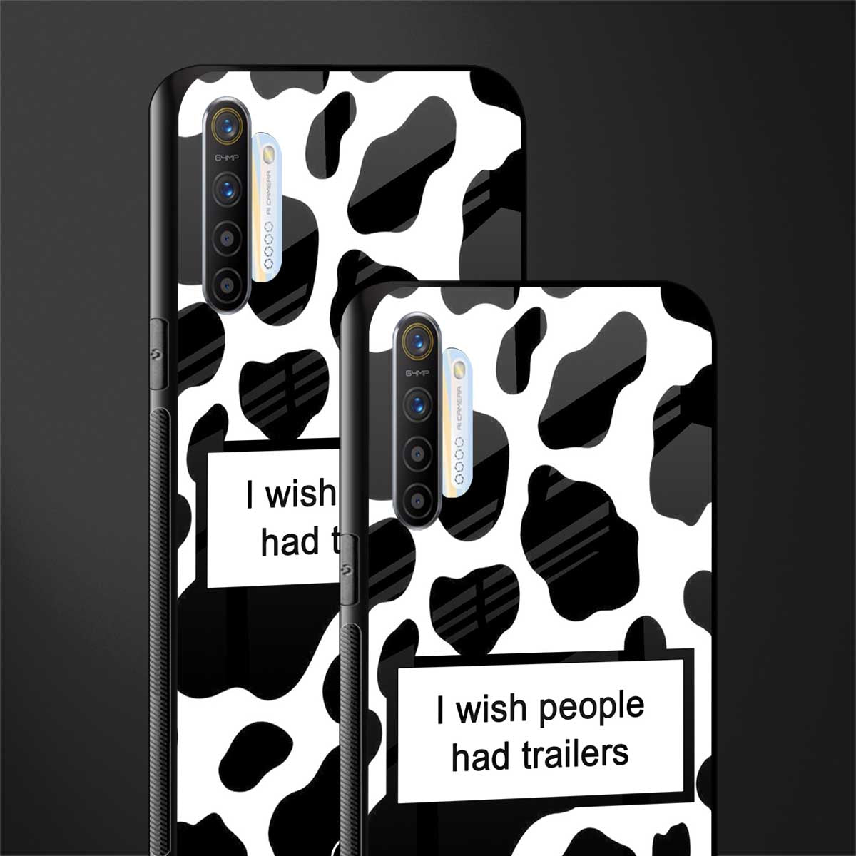 i wish people had trailers glass case for realme x2 image-2