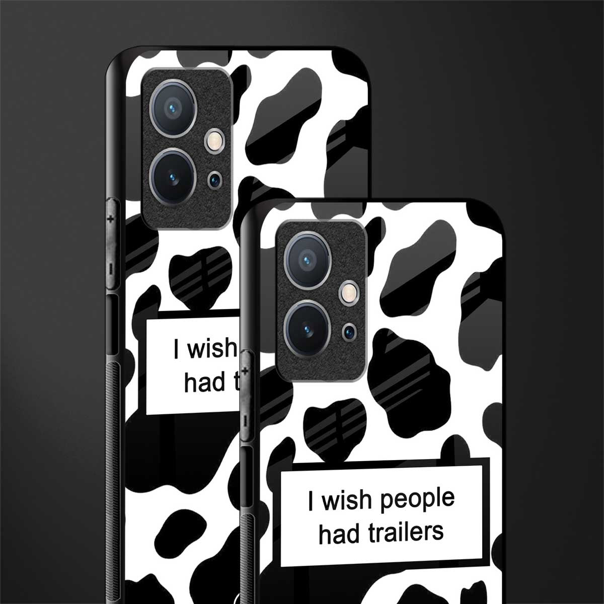 i wish people had trailers glass case for vivo y75 5g image-2