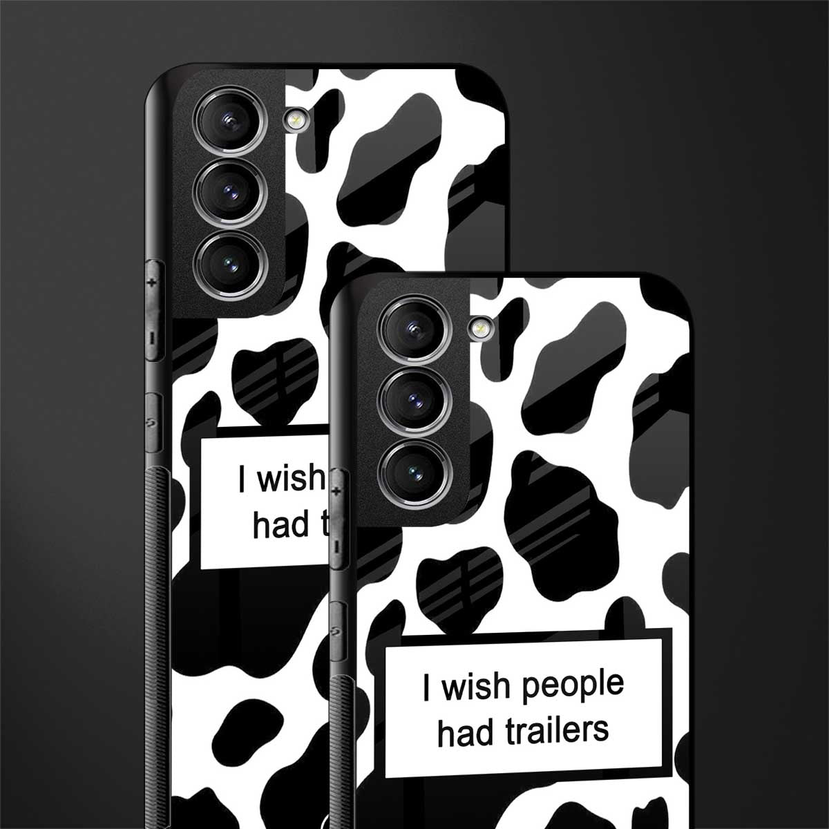 i wish people had trailers glass case for samsung galaxy s21 image-2