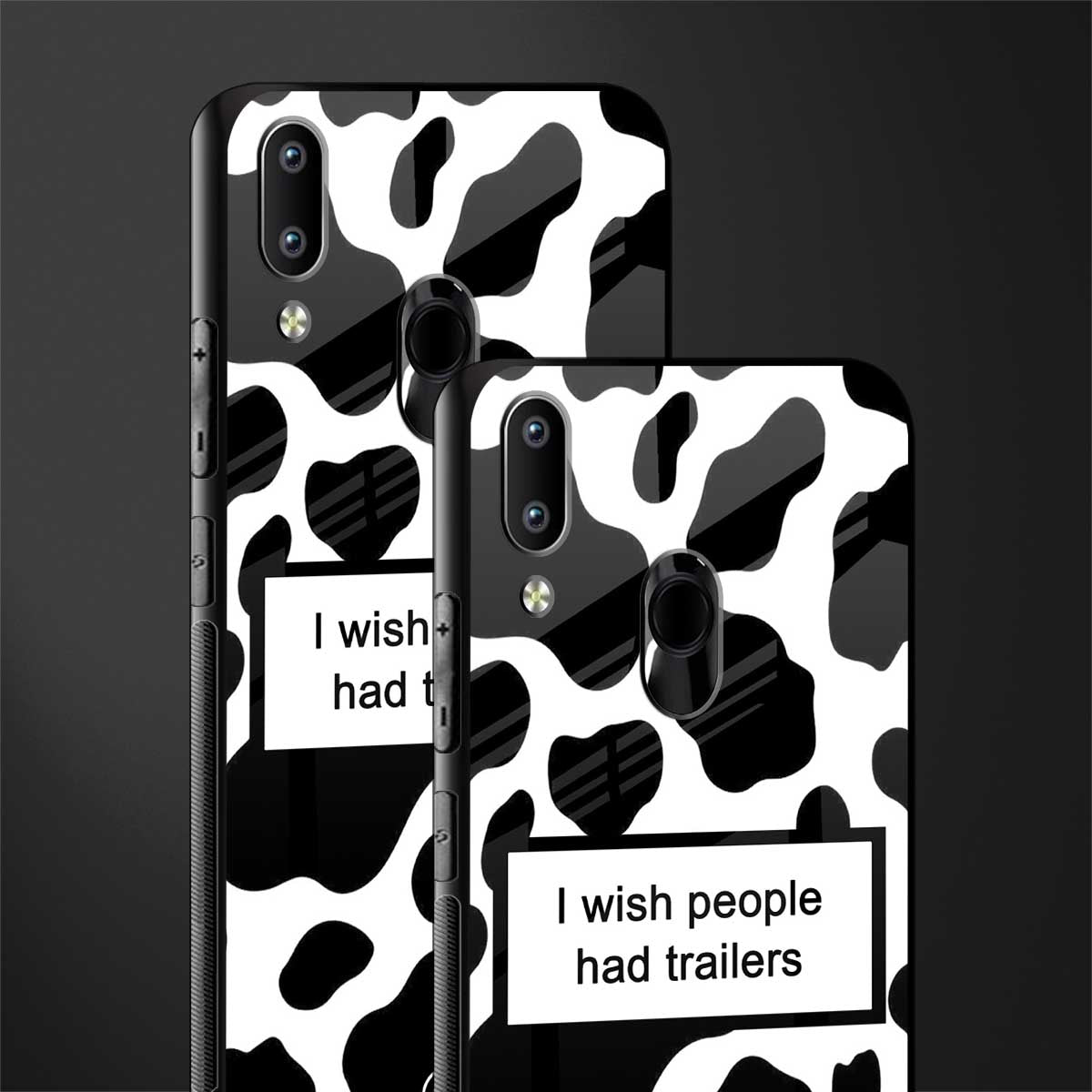 i wish people had trailers glass case for vivo y91 image-2