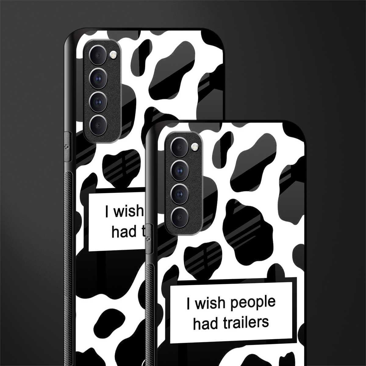 i wish people had trailers glass case for oppo reno 4 pro image-2