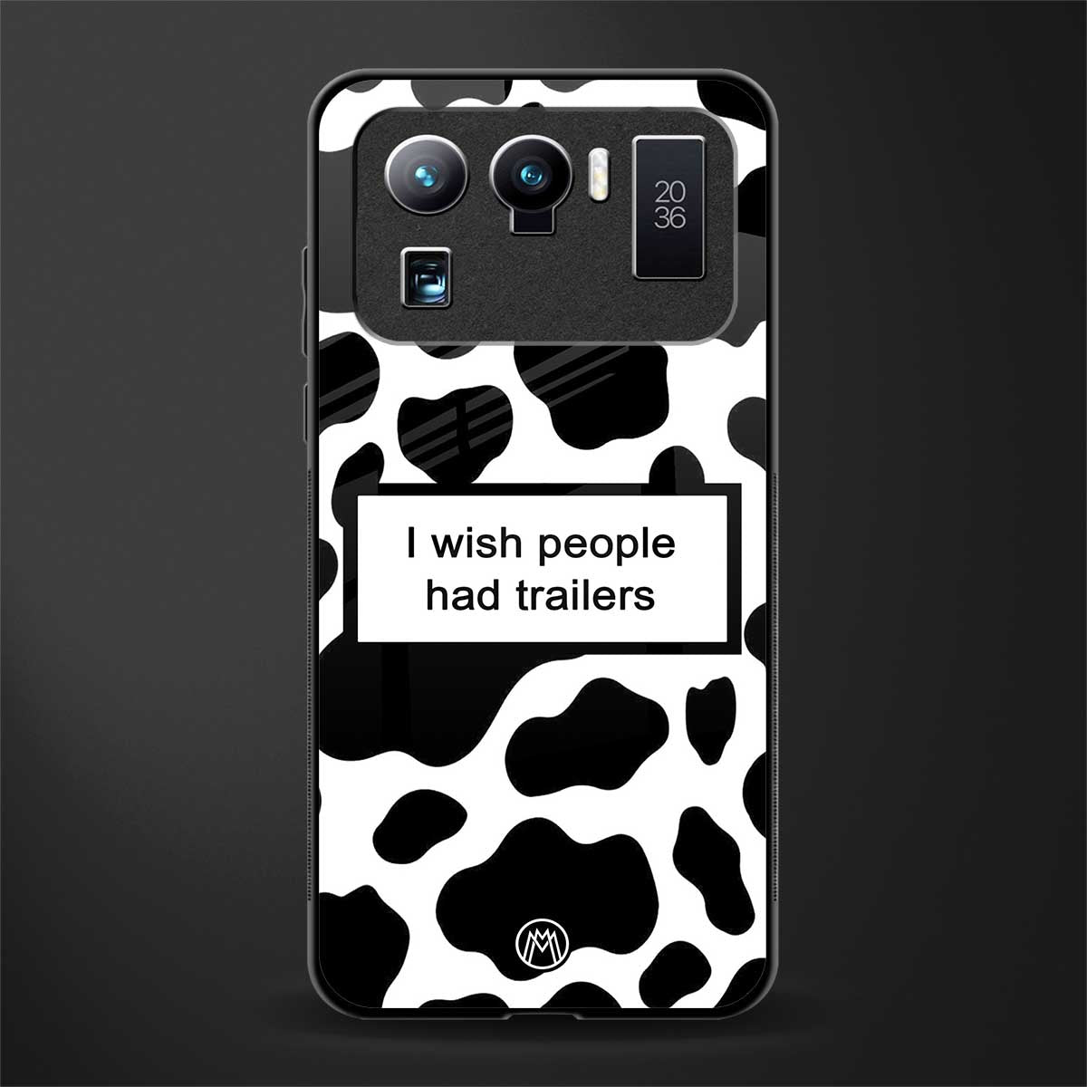 i wish people had trailers glass case for mi 11 ultra 5g image