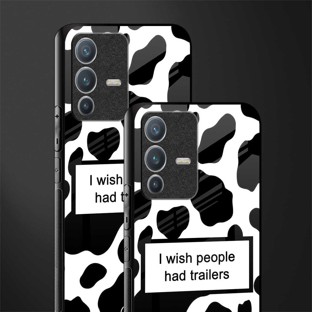 i wish people had trailers glass case for vivo v23 pro 5g image-2