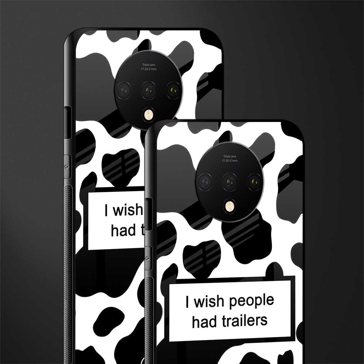 i wish people had trailers glass case for oneplus 7t image-2