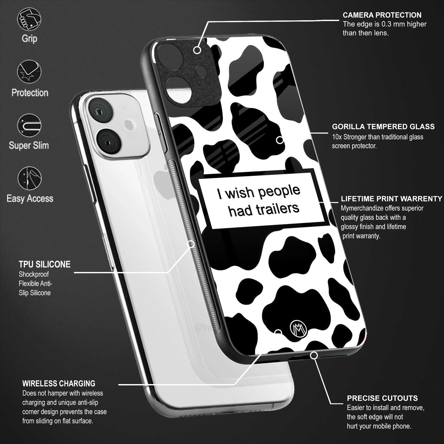 i wish people had trailers glass case for oppo reno 3 pro image-4