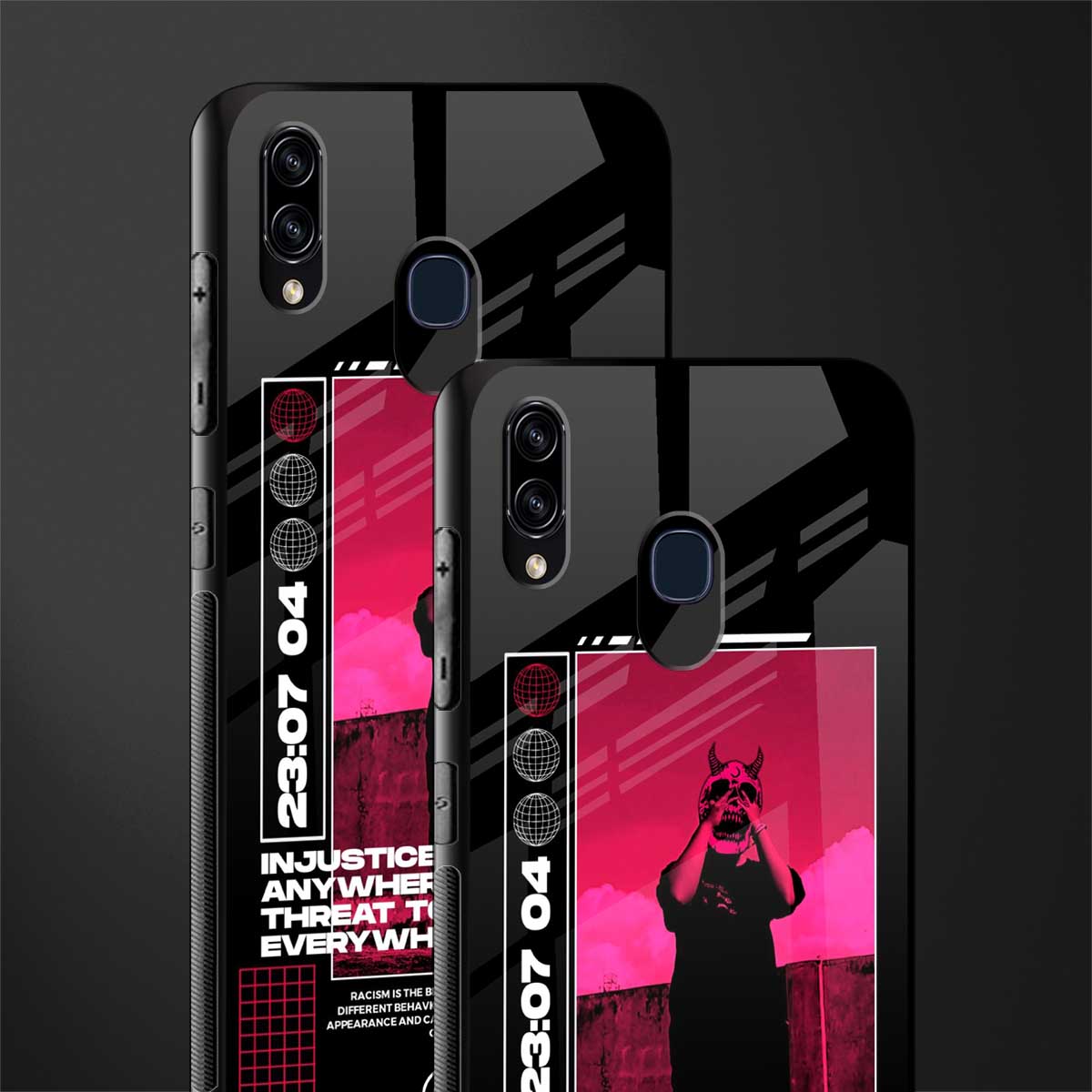 injustice glass case for samsung galaxy a30 image-2