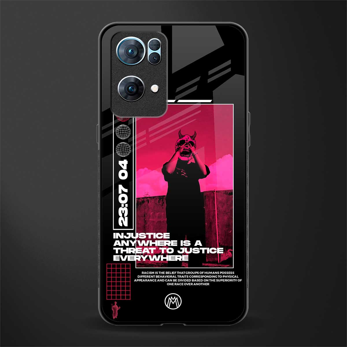 injustice glass case for oppo reno7 pro 5g image