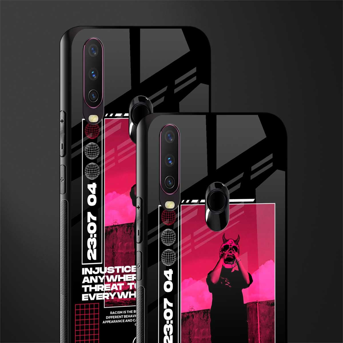 injustice glass case for vivo y15 image-2