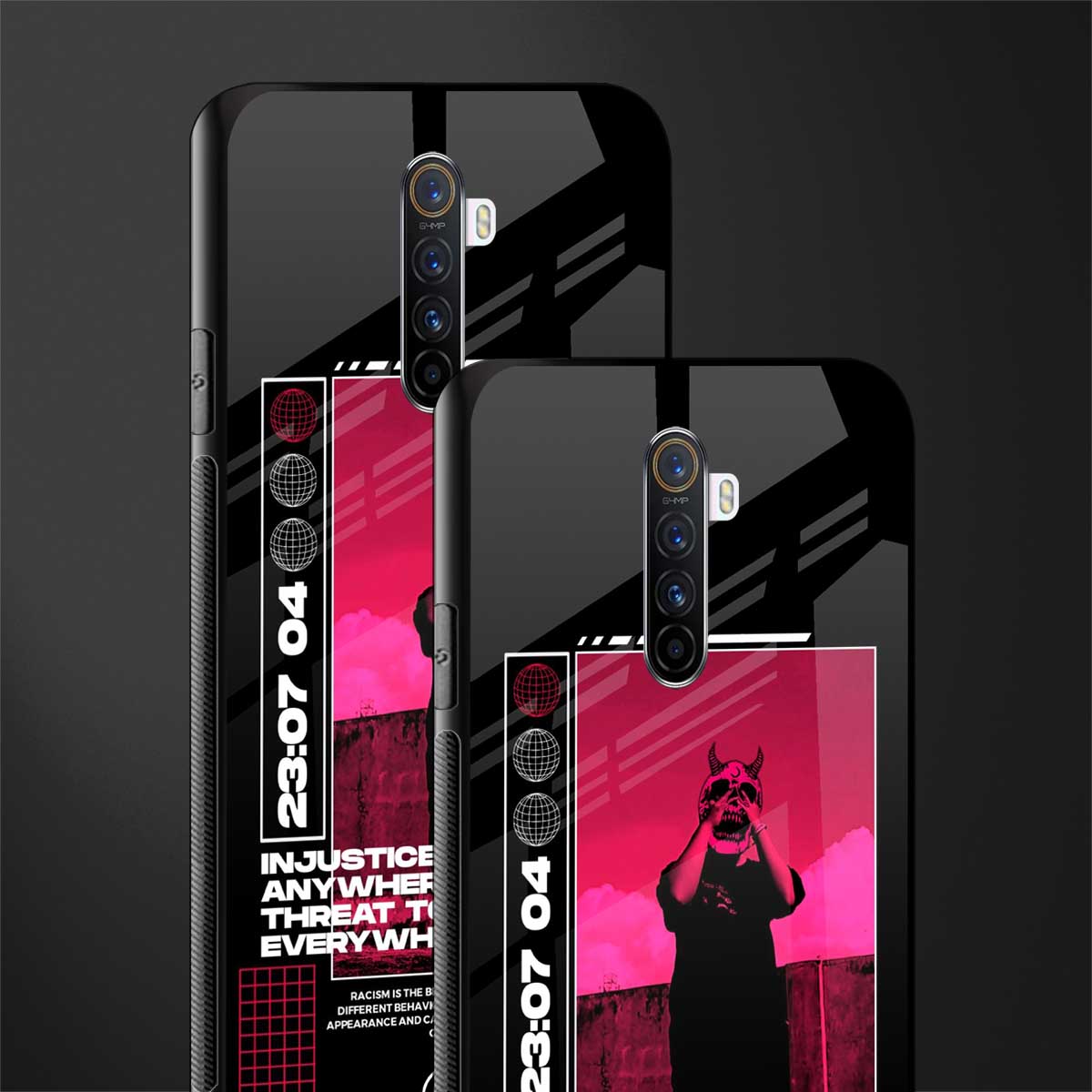 injustice glass case for realme x2 pro image-2
