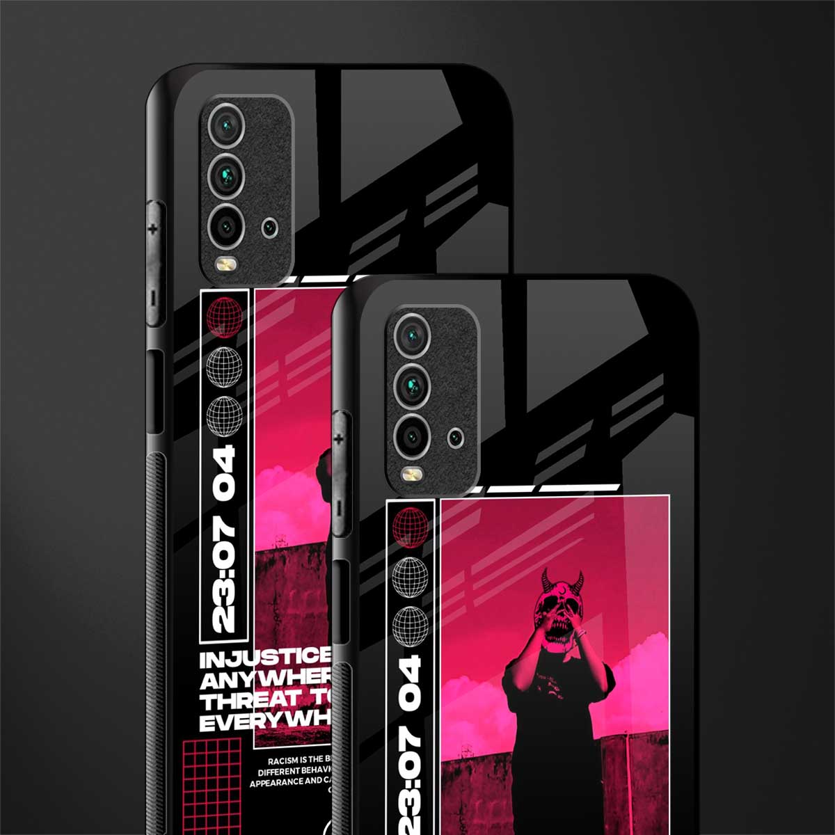 injustice glass case for redmi 9 power image-2