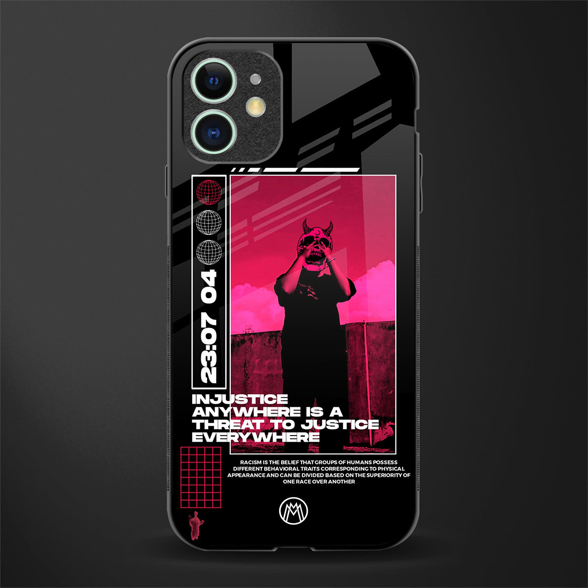 injustice glass case for iphone 12 image