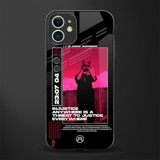 injustice glass case for iphone 12 image