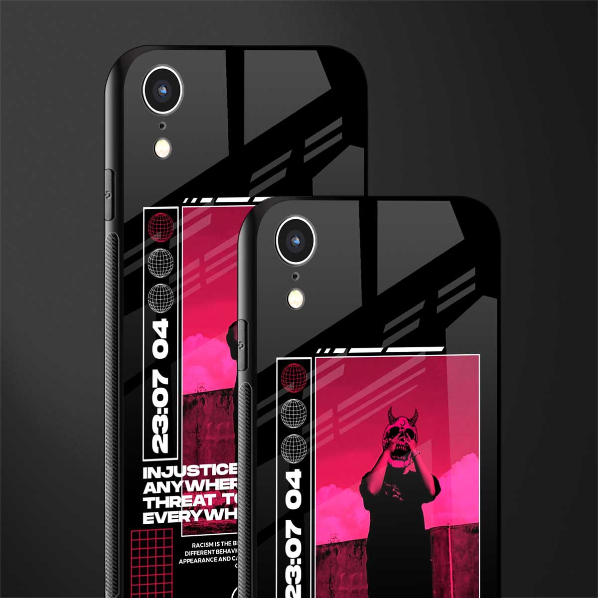 injustice glass case for iphone xr image-2