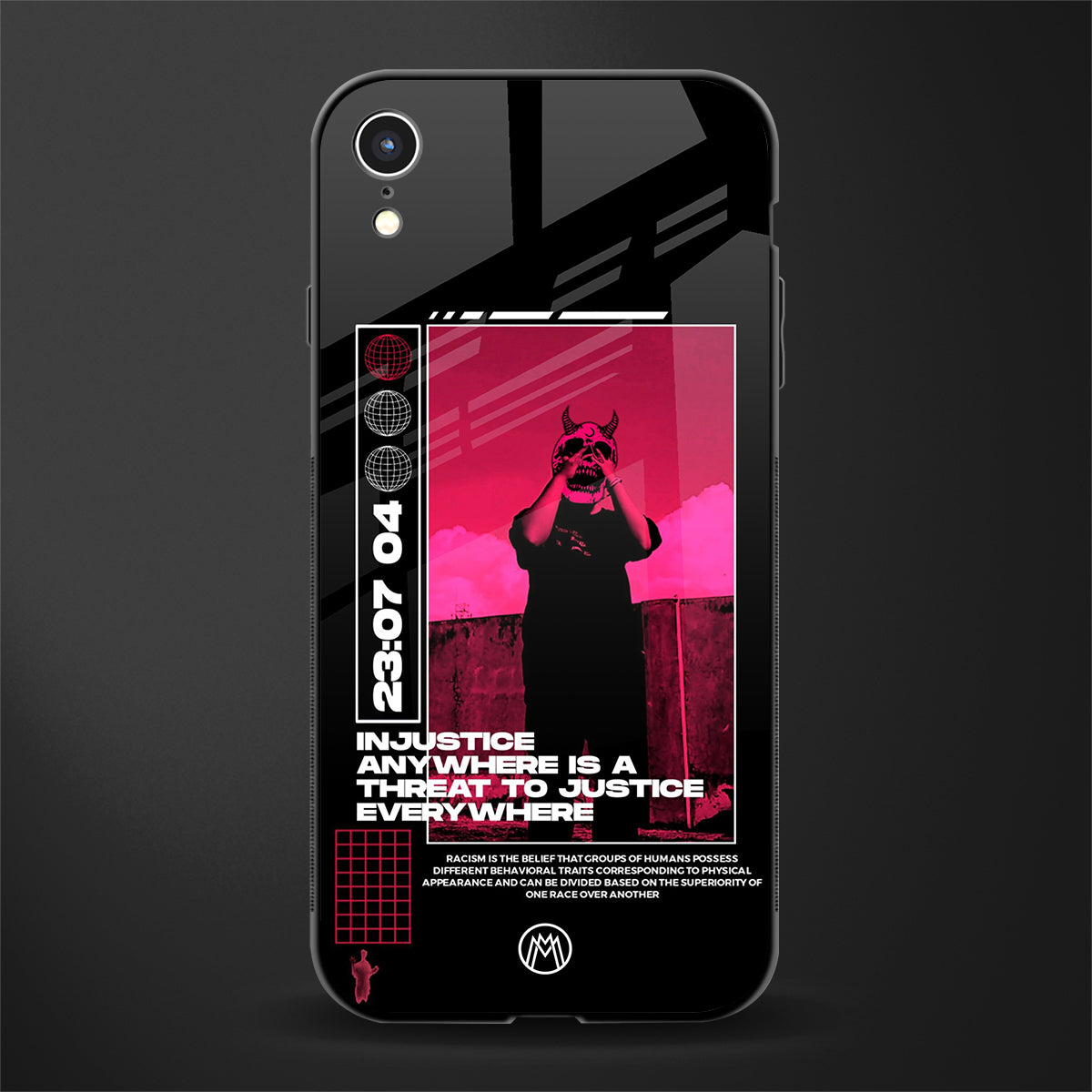 injustice glass case for iphone xr image