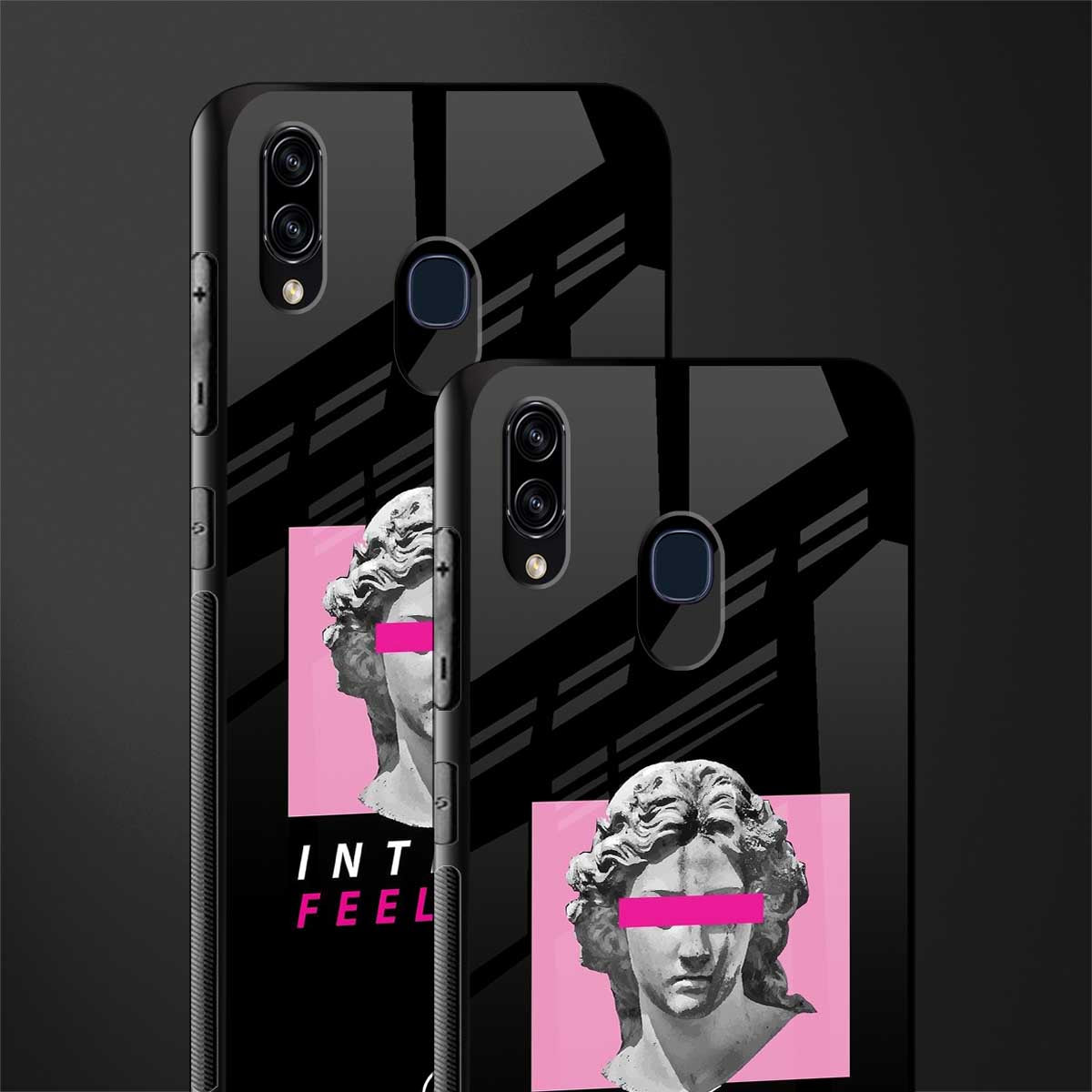 intense feelings glass case for samsung galaxy a20 image-2