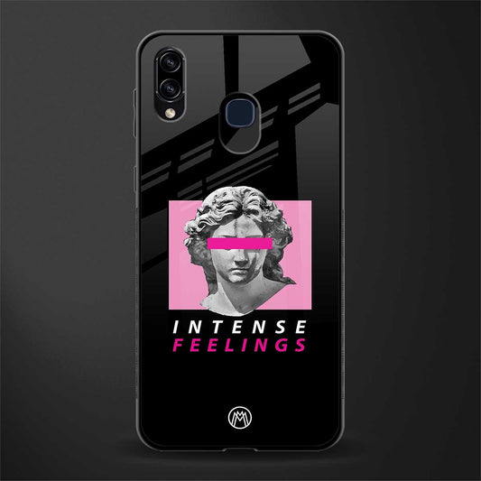 intense feelings glass case for samsung galaxy a20 image